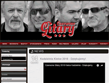 Tablet Screenshot of czerwonegitary.pl